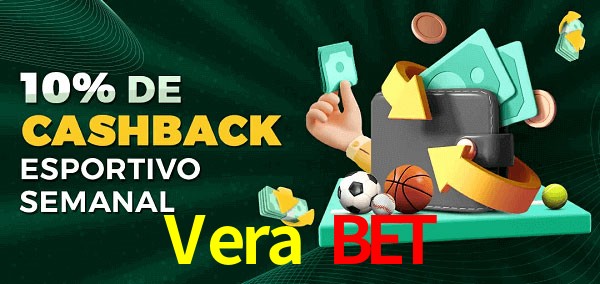 10% de bônus de cashback na Vera Bet